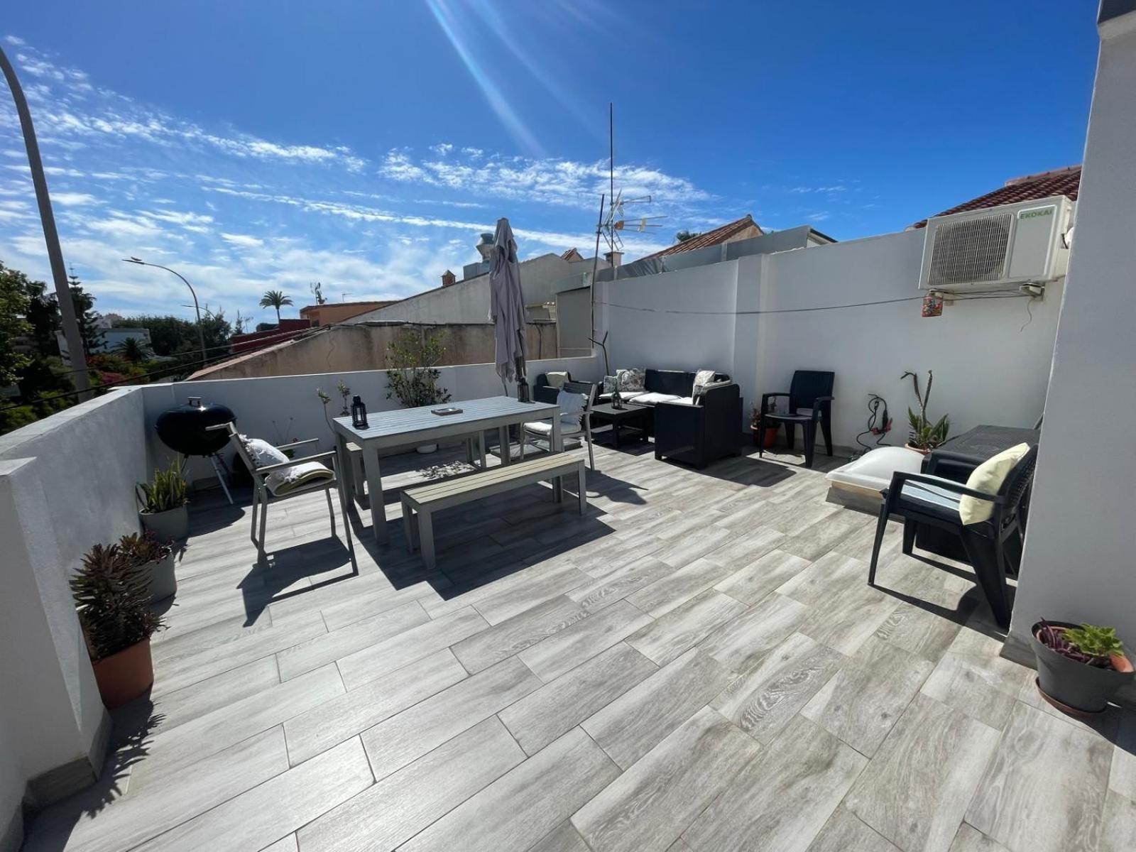 Pedregalejo Beach House مالقة المظهر الخارجي الصورة